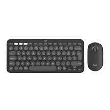 KEYBOARD +MOUSE COMBO PEBBLE 2/GRAPHITE 920-012239 LOGITECH "920-012239"