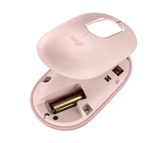 LOGITECH POP Mouse with emoji - ROSE - BT - EMEA28i-935 - FY25,TERRA "910-007413" — miniatură
