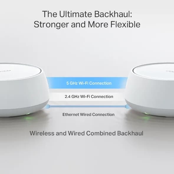 Router wireless TP-LINK BE3600 Whole Home Mesh Wi-Fi 7 System, WIFI 7, Mesh, Dual Band — miniatură