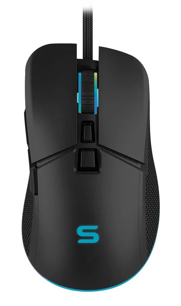 Kit Gaming Serioux Kayel 4 in 1, Tastatura de gaming, 104 taste, 19 taste Anti-ghosting, design slim, iluminare rainbow, structura metalica gri, taste negre + design cu palm rest, cablu USB 1.5M PVC, plug and play; Mouse gaming, senzor Sunplus 199, 800-6400 DPI, switch HUANO, pana la 20 milioane de — miniatură