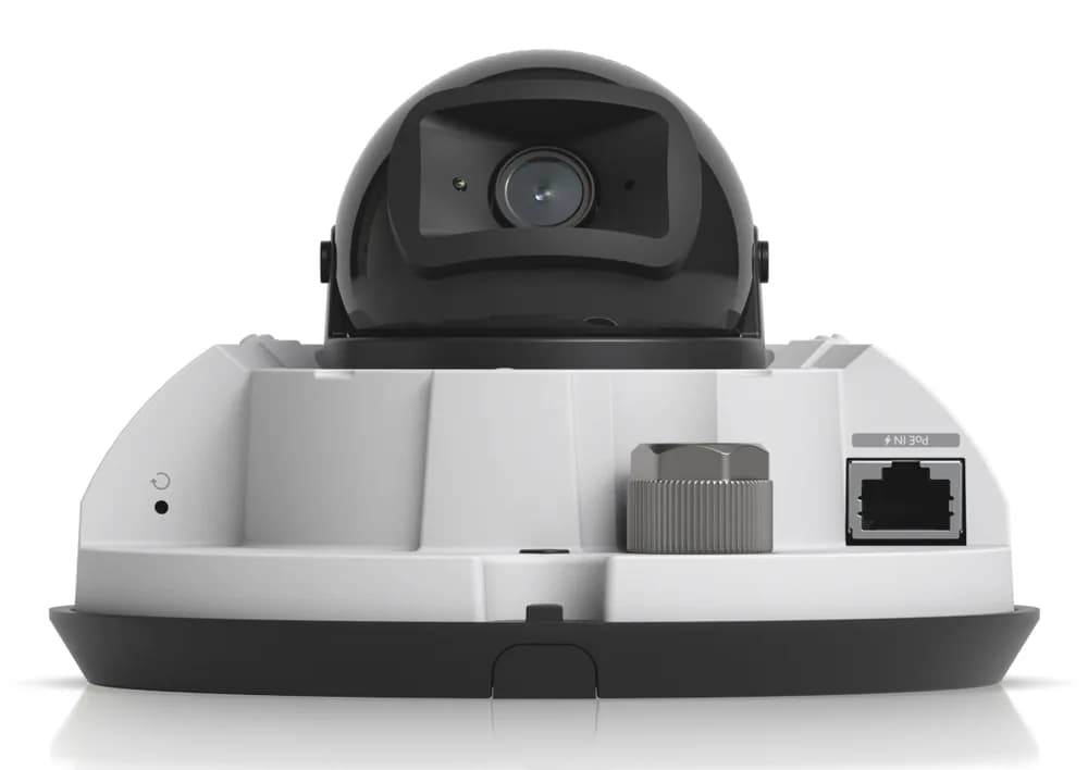 UBIQUITI UniFi Enterprise G6 Dome, 4K PoE camera "UVC-G6-DOME-W" — miniatură
