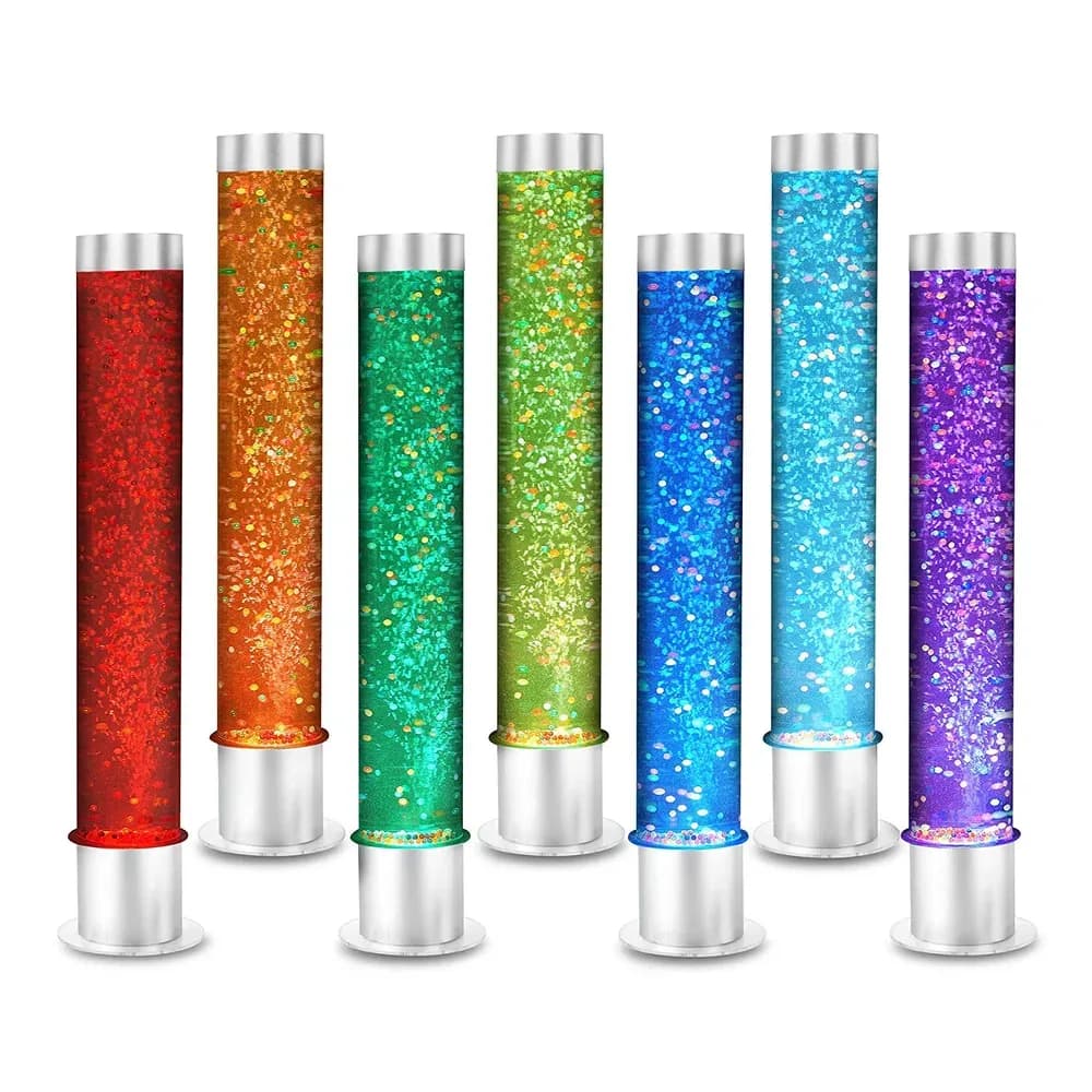 Coloana cu bule 100cm x 15cm cu bile plutitoare — miniatură