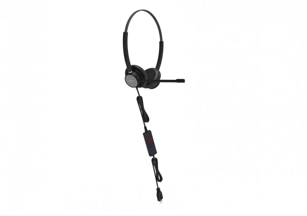 Casti Head-band Tellur Voice 320, Wired, negru — miniatură