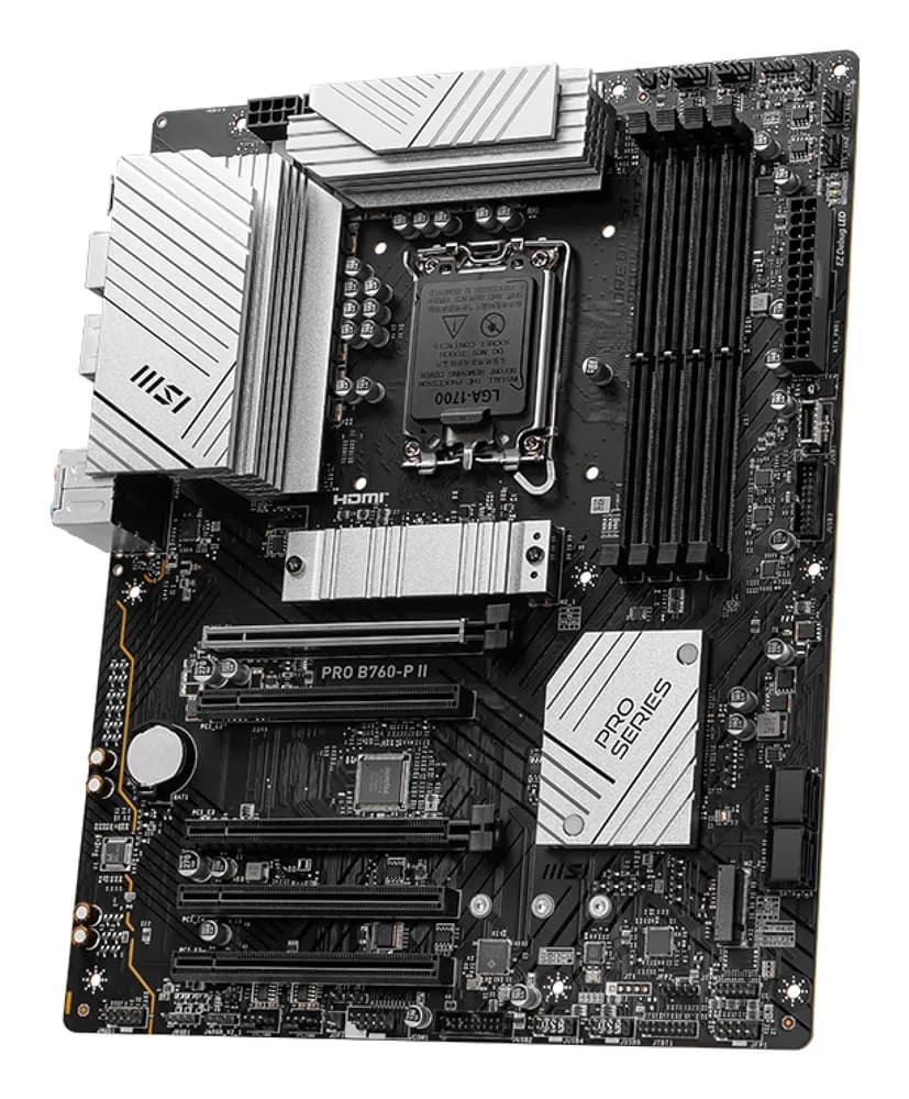 Placa de baza Placa de baza PRO B760-P II, Intel B760, Socket 1700, ATX "7E29-002R" — miniatură