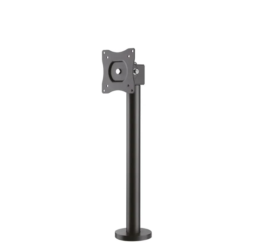 Suport monitor de birou Neomounts NS-DPOS100BLACK; pentru display-uri cu diagonale 10"-32", sistem de prindere VESA 75x75~100x100, greutate maxima suportata 15kg, tilt +45°, -15°, swivel +360°, rotate +360°; culoare negru. — miniatură