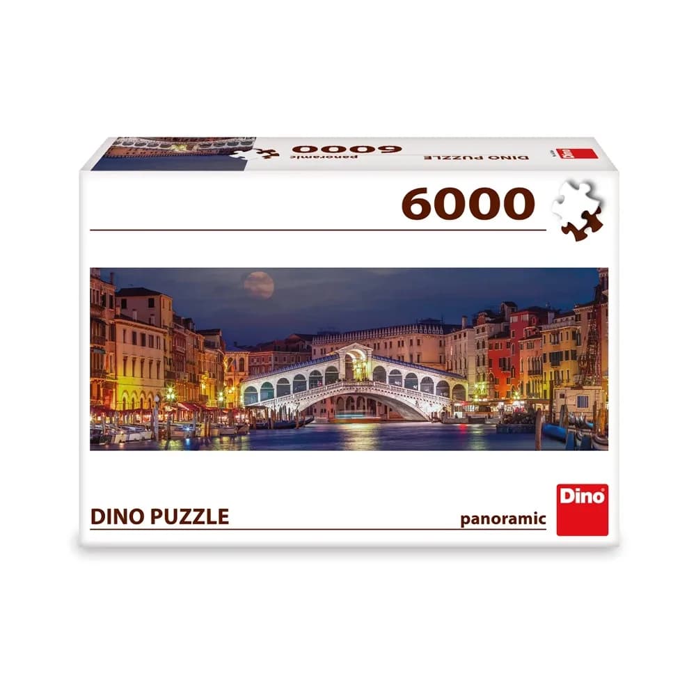 Puzzle 6000 piese, Podul Rialto - DINO TOYS — miniatură