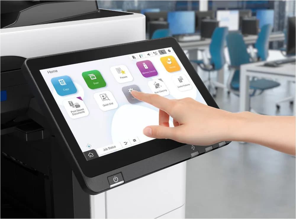 Multifunctional inkjet EPSON WorkForce Enterprise AM-C4000, format A3, Color, duplex, USB + LAN + Wi-Fi — miniatură