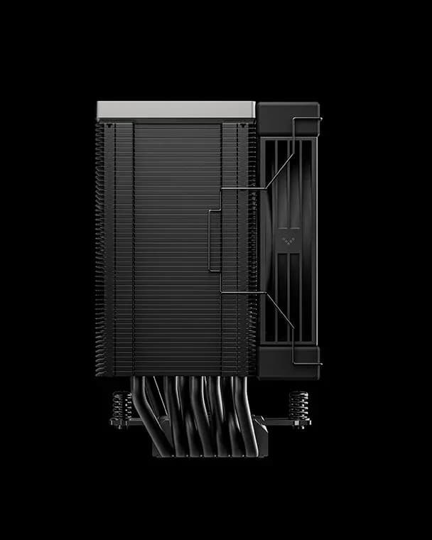 COOLER DeepCool "AK700 G2 DIGITAL WH" skt. Intel si AMD, racire cu aer, vent. 120mm, 2700 rpm, 7 heatpipes, inaltime 157mm, top cover digital, alb,"R-AK700-WHNDMN-GJD" — miniatură