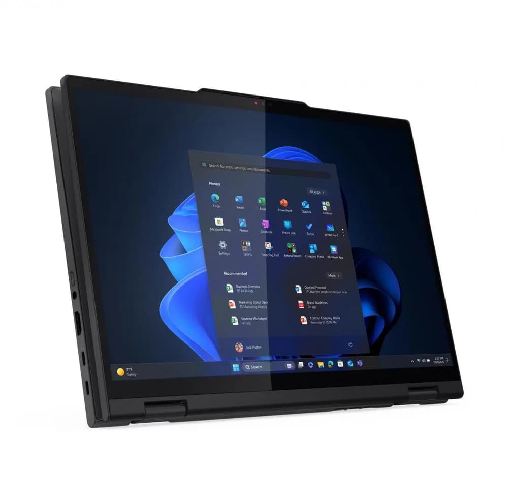 Laptop Business Lenovo ThinkPad T14s 2-in-1 Gen 1, cu procesor Intel Core Ultra 7 255U, 14'' IPS, 32 GB LPDDR5x, 1 TB, Intel Graphics, Windows 11 Pro — miniatură