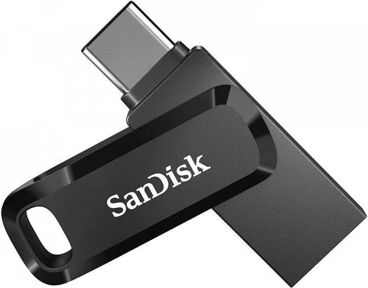 Memorie USB SanDisk Ultra Dual Drive Go 512 GB, USB Type-C, Negru