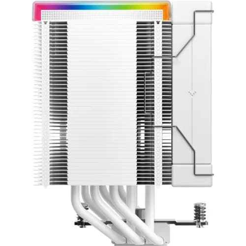 COOLER DeepCool "AK500 DIGITAL PRO WH" skt. Intel si AMD, racire cu aer, vent. 120mm, 500 - 1750 rpm, 5 heatpipes, inaltime 162mm, afisaj digital,"R-AK500-WHAPMN-G" — miniatură