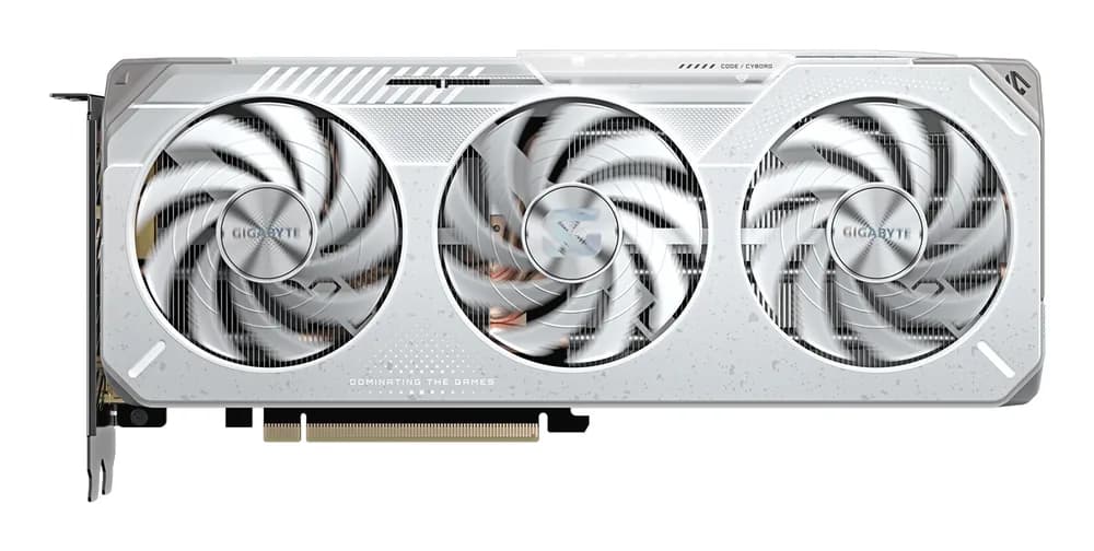 GIGABYTE Radeon RX 9060 XT GAMING OC ICE 16G, GDDR6, 128-bit, Alb "GV-R906XGAMINGOCICE-16GD" — miniatură