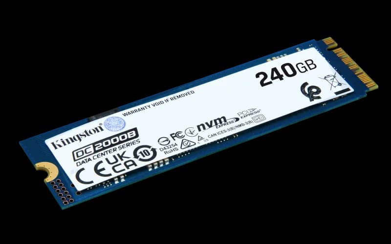 SSD intern Kingston DC2000B, 240 GB, PCI Express 4.0 x4, NVMe, M.2