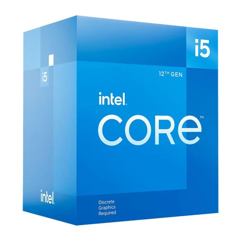 CPU INTEL i5-12400F, skt LGA 1700, Core i5, frecventa 2.5 GHz, turbo 4.4 GHz, 6 nuclee, putere 65 W, cooler stock inclus, "BX8071512400F" — miniatură