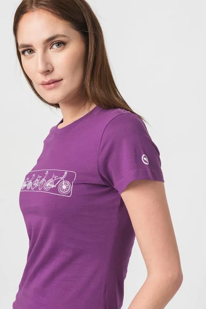 TRICOU MULTIBIKE PEGAS FEMEI PURPLE-L — miniatură