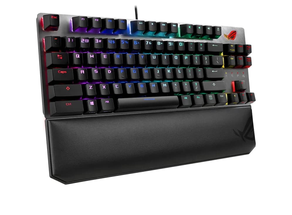 ROG STRIX SCOPE NX TKL DELUXE, ROG NX Red, Mecanica "90MP00N6-BKUA00" — miniatură