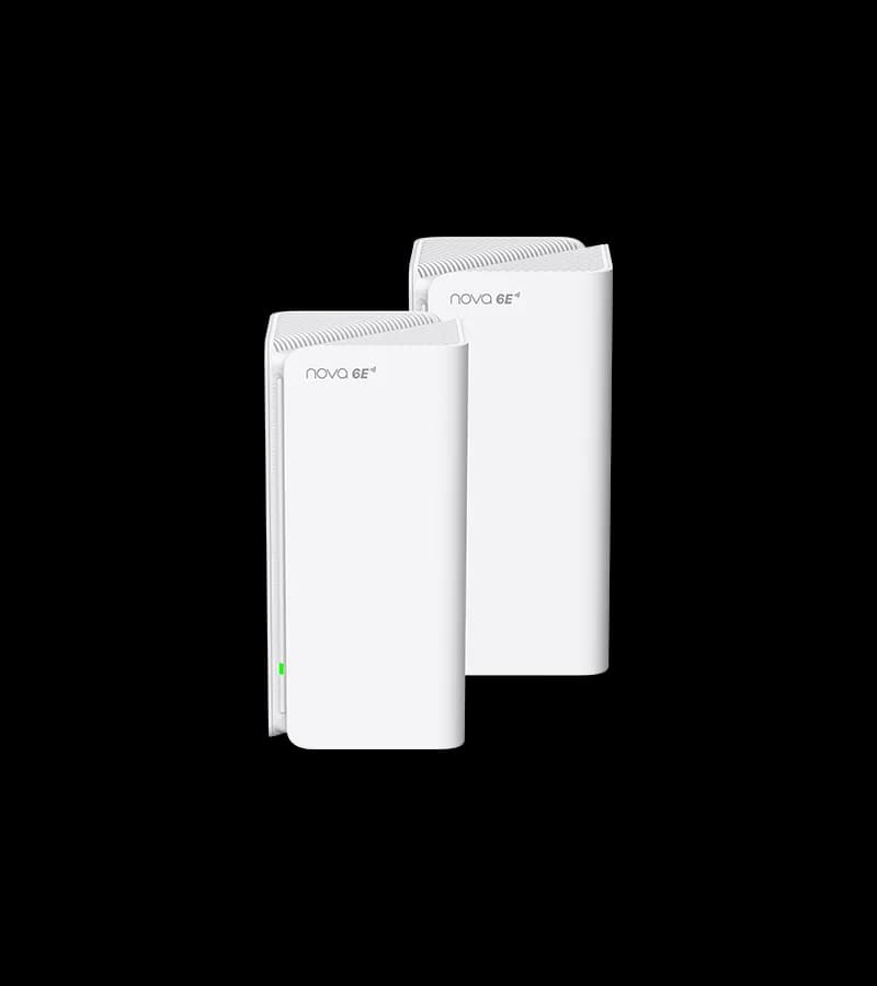 MESH Tenda, wireless, router AX5700, pt interior, 5700 Mbps, port Gigabit LAN x 2, 1 x WAN, 2.4 GHz | 5 GHz, antena interna x 7, standard 802.11ax,Wi-Fi 6E "MX21 Pro(2-pack)"