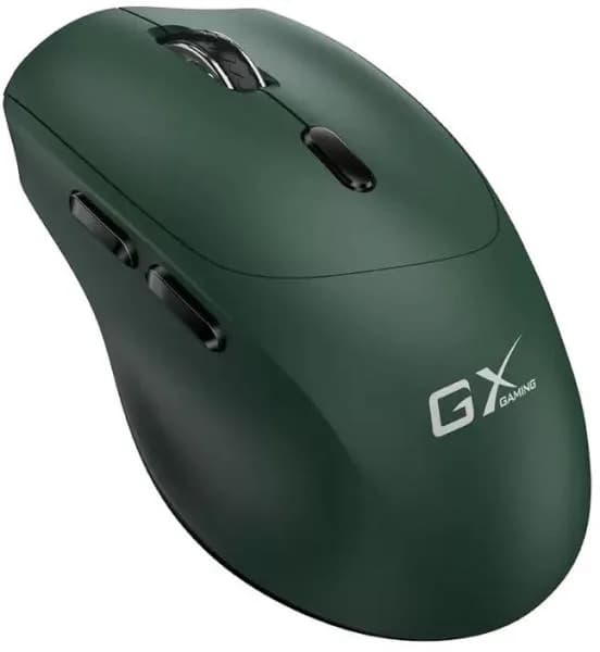 MOUSE Genius "Scorpion M8100", gaming, wireless 2.4GHz, Bluetooth, optic, 3200 dpi, butoane/scroll 6/1, buton Copilot, verde, "31060002401" 4710268262923
