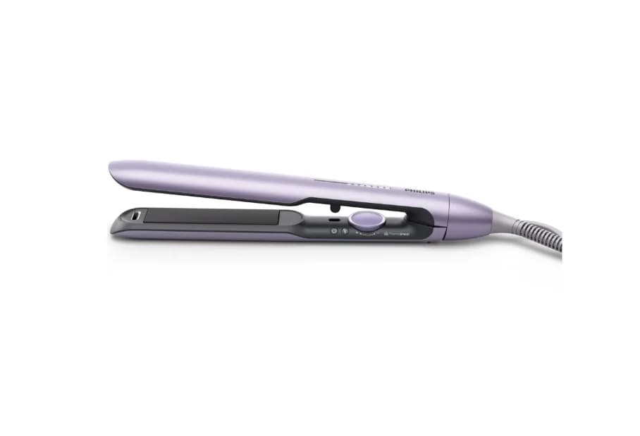 Placa de indreptat parul PHILIPS BHS742/00, 230 grade, Invelis ceramic, Violet, L x A x I (mm) 120x370x95