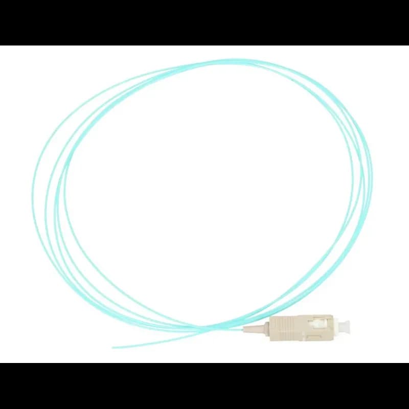 Pigtail SC/PC MM 50/125, 0.9mm LSZH cable, 1.5m, OM3 - Emtex "SC-MM3-1.5"
