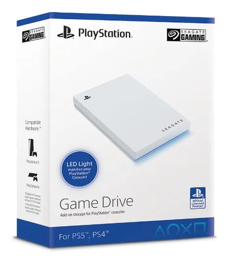 SEAGATE Game Drive for PlayStation 1TB External SSD "STMH1000200" — miniatură