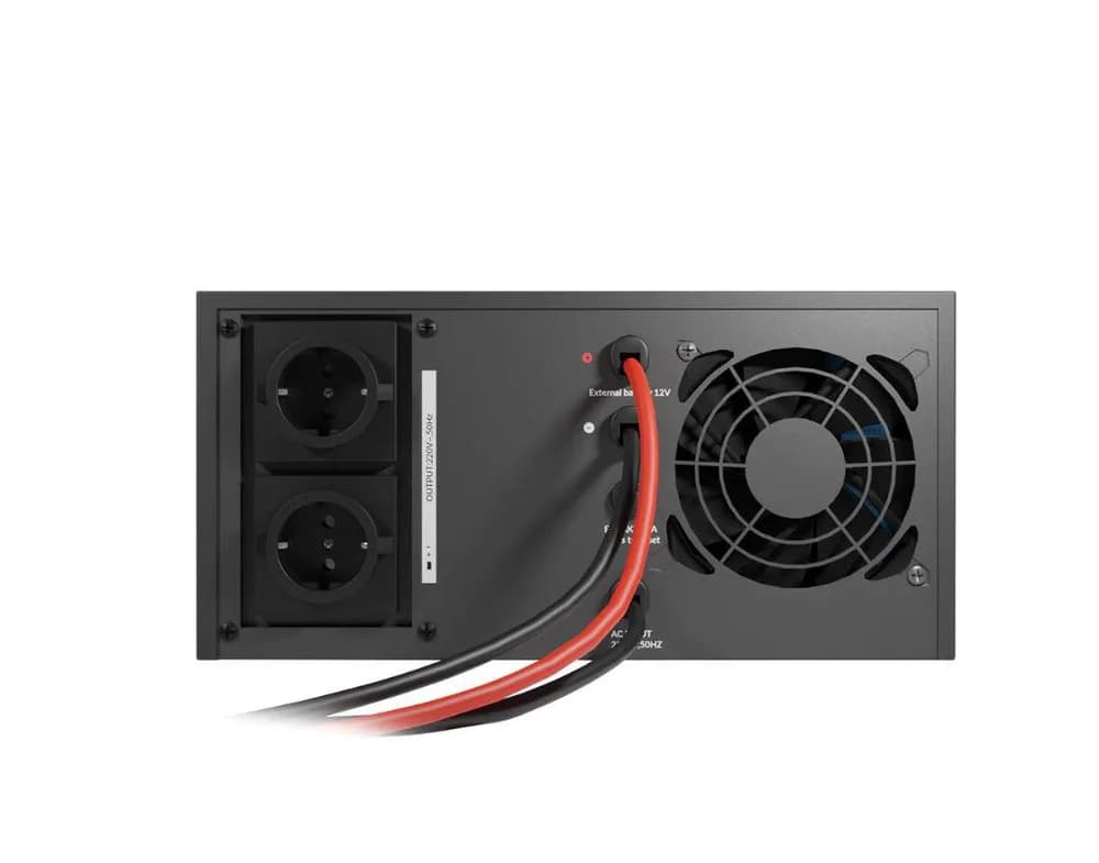 UPS NJOY Aira 1200, 1000W, LCD, Tower — miniatură