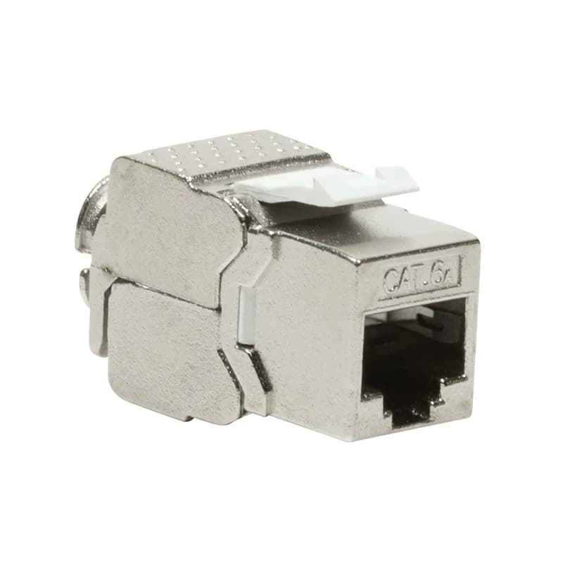 MUFA RJ-45 LOGILINK pt. cablu FTP, SFTP, Cat6, RJ-45 (T), ecranat, plastic cu metal, 1 buc, "NK4003" — miniatură