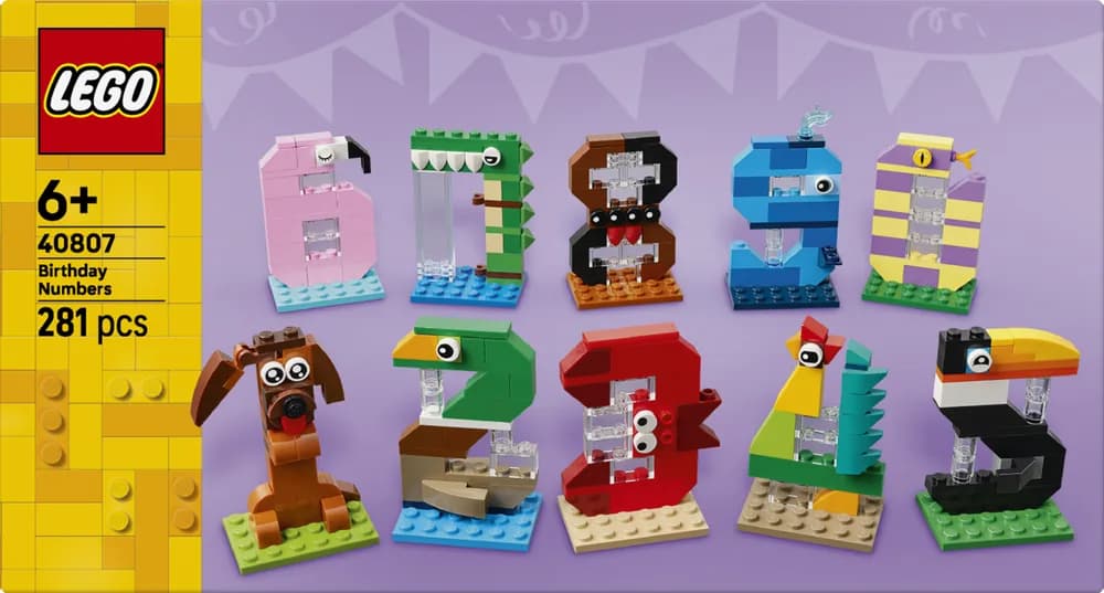 NUMERE DE ZI DE NASTERE LEGO40807 — miniatură