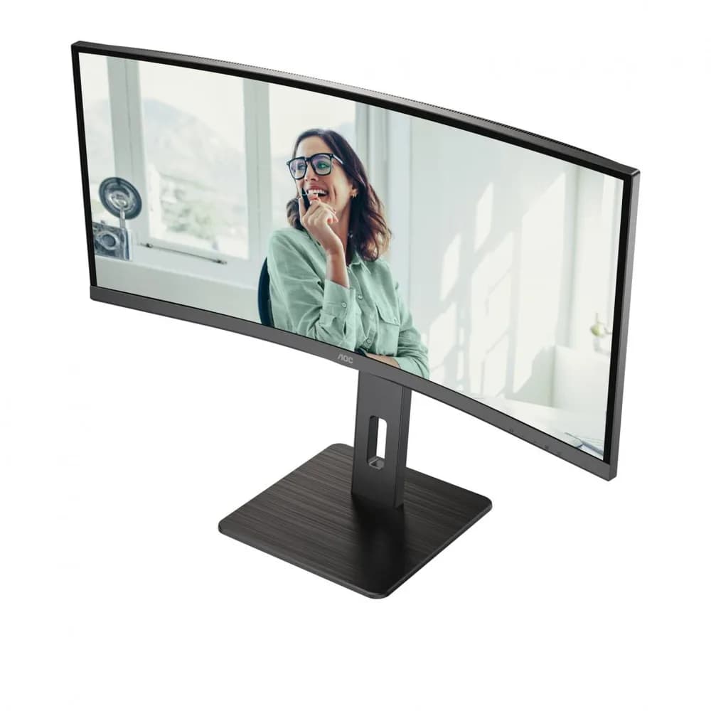 Monitor Gaming AOC CU34P3CV, 34", 3440 x 1440 pixeli, Black — miniatură