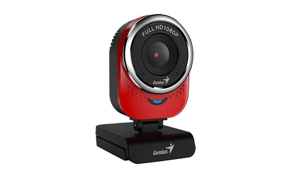 CAMERA WEB GENIUS senzor 1080p Full-HD cu rezolutie video 1920x1080, QCam 6000, microfon, red "32200002408"