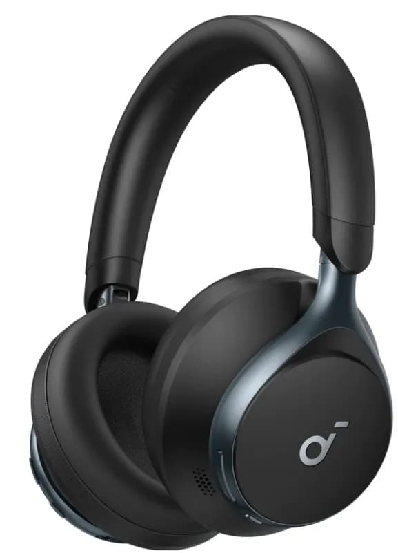 Casti Head-band Soundcore Space One, Wireless/Wired, noise-canceling, Negru