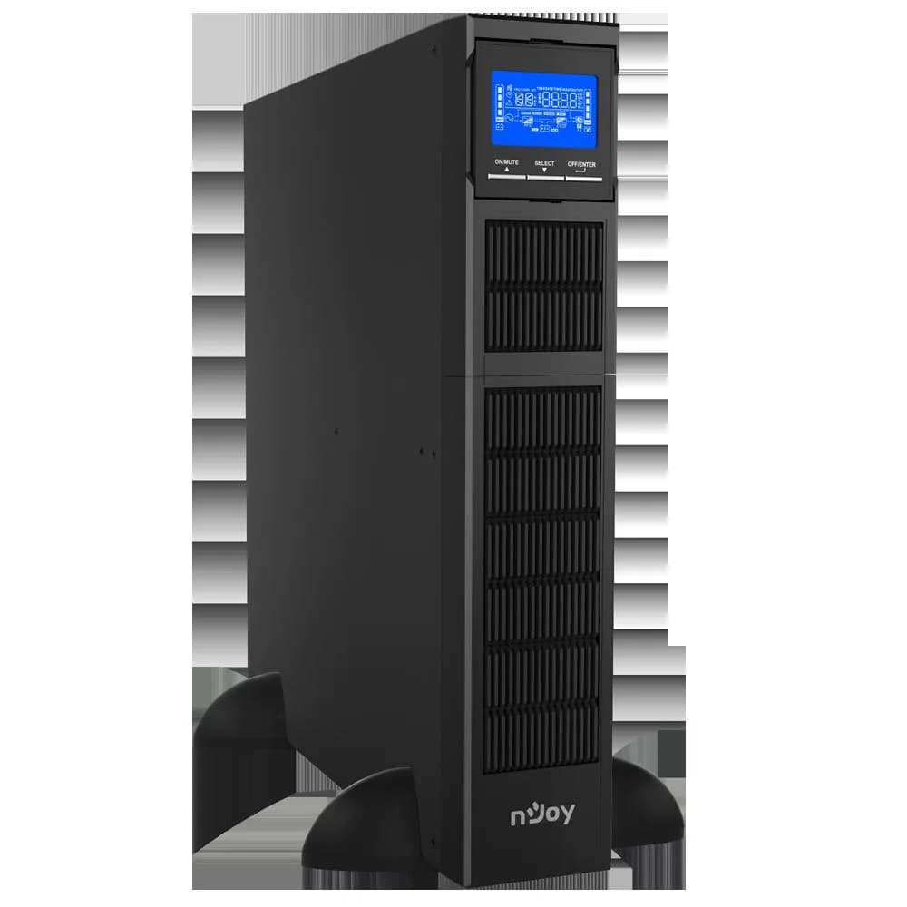 UPS nJoy Balder 1500, 1500W, LCD, USB, Rackmount 2U — miniatură