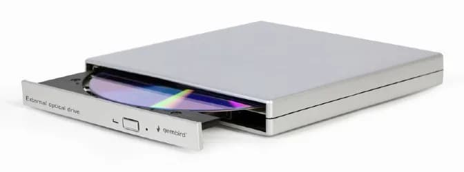 DVD-RW extern, GEMBIRD, interfata USB 2.0, argintiu, "DVD-USB-021-SV" — miniatură