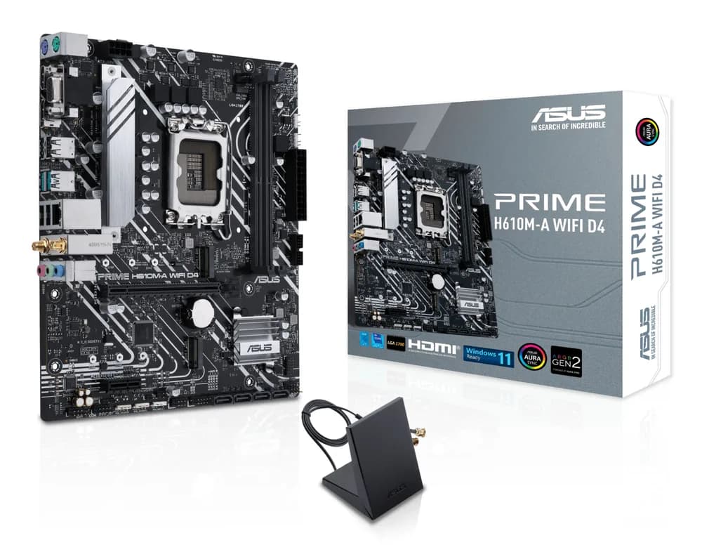 Placa de baza MB ASUS Intel 1700 PRIME H610M-A WIFI D4 "90MB1C80-M0EAY1"