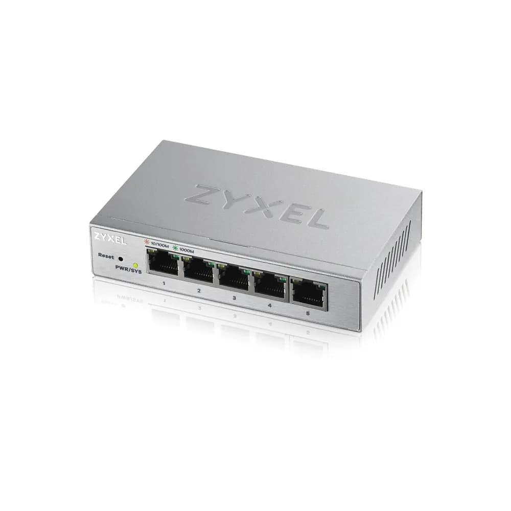 ZYXEL GS1200-5V3 5PORT GB WEBMNG SWITCH — miniatură