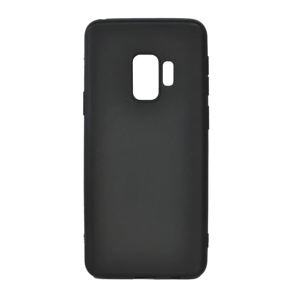 Husa Samsung S9 Spacer, negru, grosime 1 mm, material flexibil TPU, ColorFull Matt Ultra negru "SPT-MUT-SA.S9" — miniatură