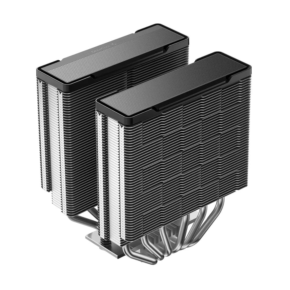 COOLER DeepCool "AG620 G2" skt. Intel si AMD, racire cu aer, vent. 2 x 120mm, 500 - 2000/500 - 2200 RPM, 6 heatpipes, inaltime 159mm,"R-AG620-BKNPMG2-G" — miniatură