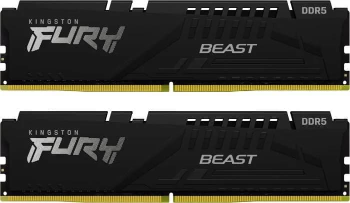 Memorie RAM Kingston FURY Beast, 16GB DDR5, 6000MHz, CL30