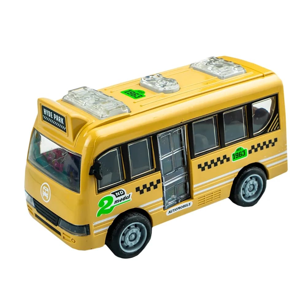 Autobuze cu frictiune, 12 buc/set — miniatură