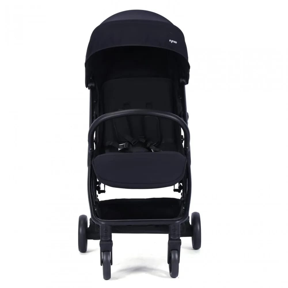 Carucior sport U-Grow autofold, 0-48 luni, negru — miniatură