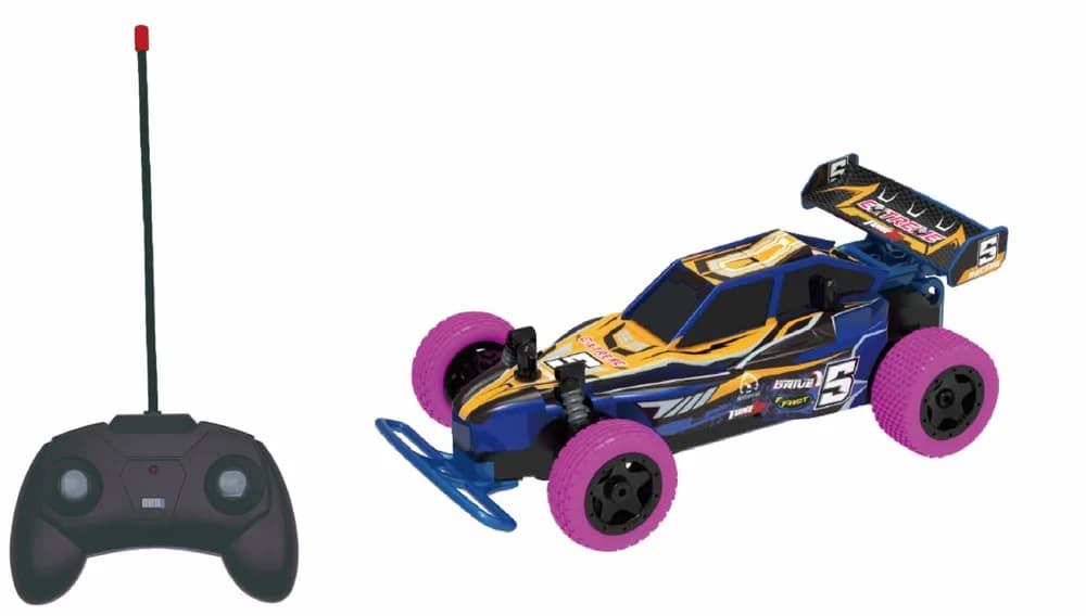 MASINUTA CU TELECOMANDA NITRO RACER, SCARA 1/24, 19CM, DIVERSE CULORI- PORTOCALIU, MOV SI VERDE