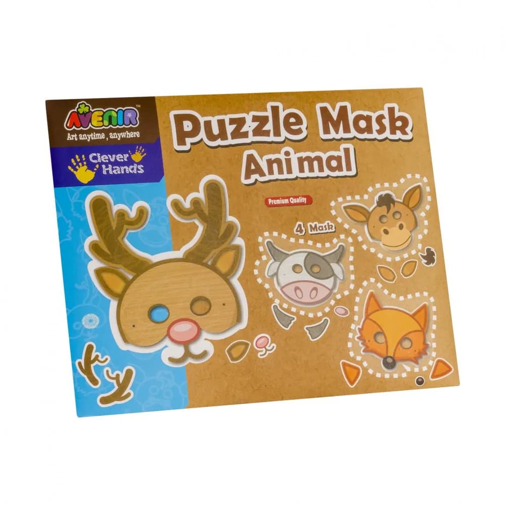Masca din puzzle- Animale — miniatură