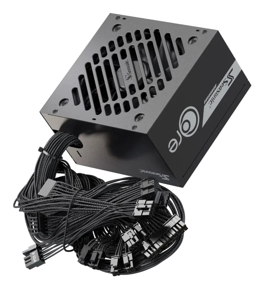 Sursa Seasonic Core BC-750-V2 ATX3.1, 750W, 80 PLUS Bronze, Negru "Core BC-750-V2 ATX3.1" — miniatură