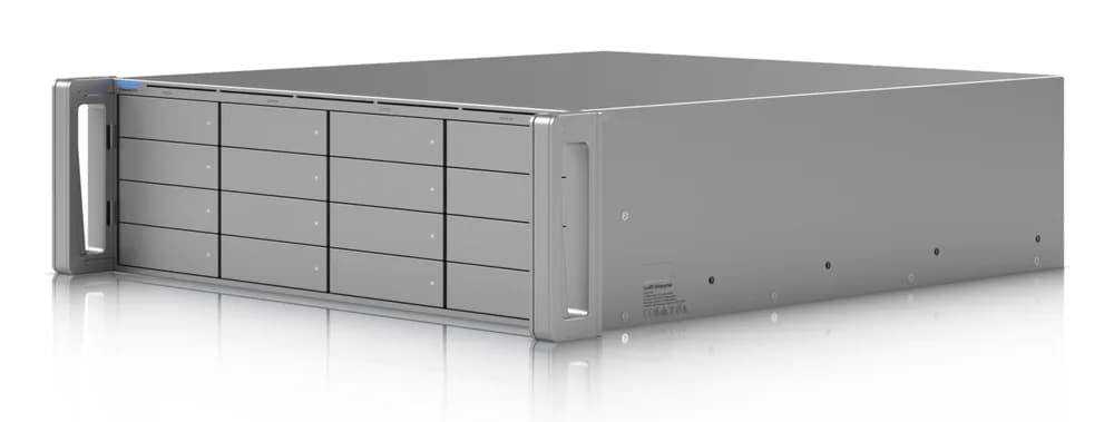 Ubiquiti 3U NVR with (16) 2.5/3.5" drive bays, supporting up to (70) 4K cameras or (210) Full HD cameras "ENVR-EU" — miniatură