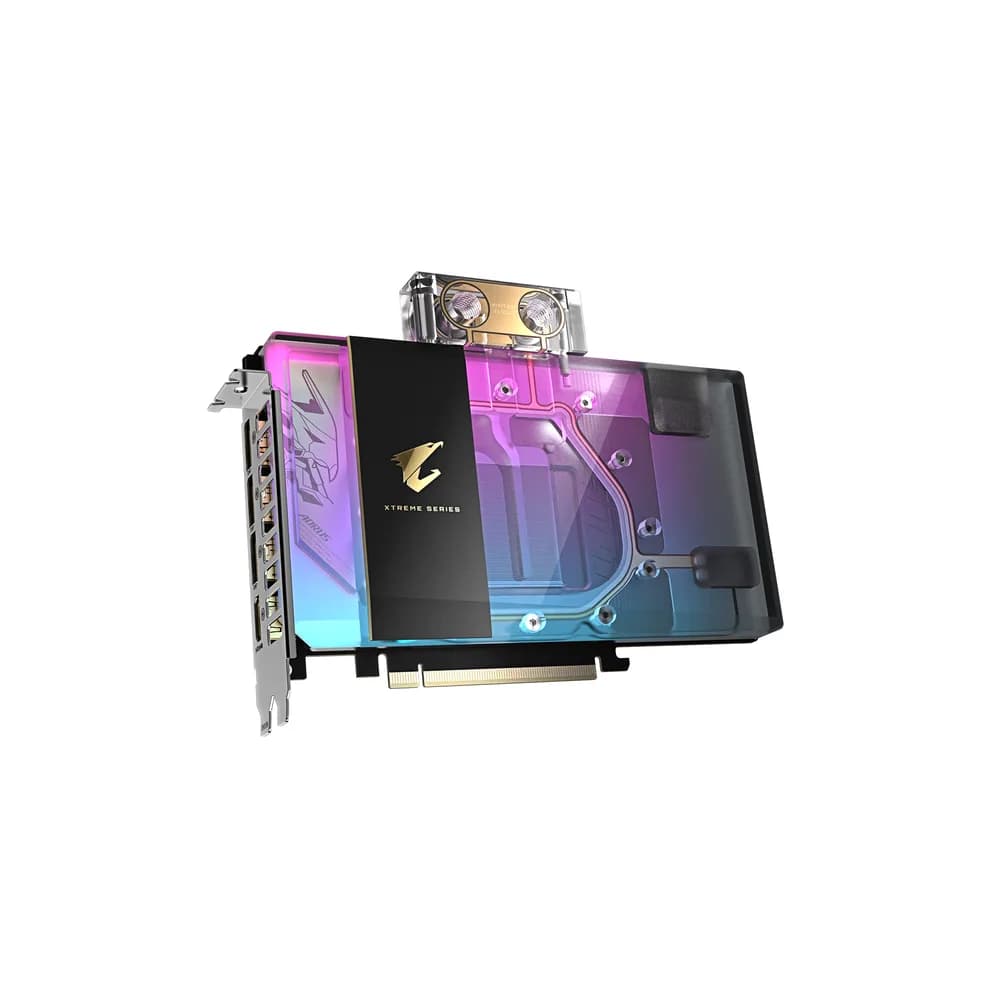 VGA PCIE16 RTX5080 16GB GDDR7/N5080AORUSX WB-16GD GIGABYTE "GV-N5080AORUSX WB-16GD 1.0" — miniatură