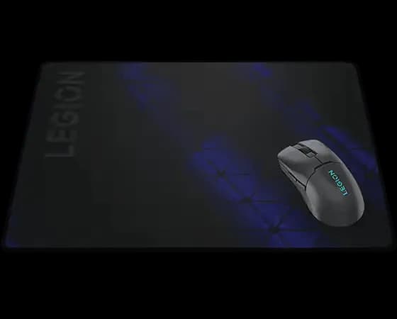 Mousepad Gaming Lenovo Legion Gaming Control L, 450 x 400 mm, Negru - Albastru — miniatură