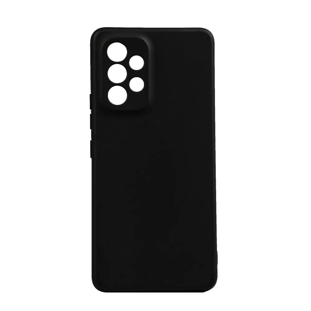 Husa Samsung Galaxy A53 5G Spacer, negru, grosime 1.5mm, material flexibil TPU "SPPC-SM-GX-A53-TPU" — miniatură