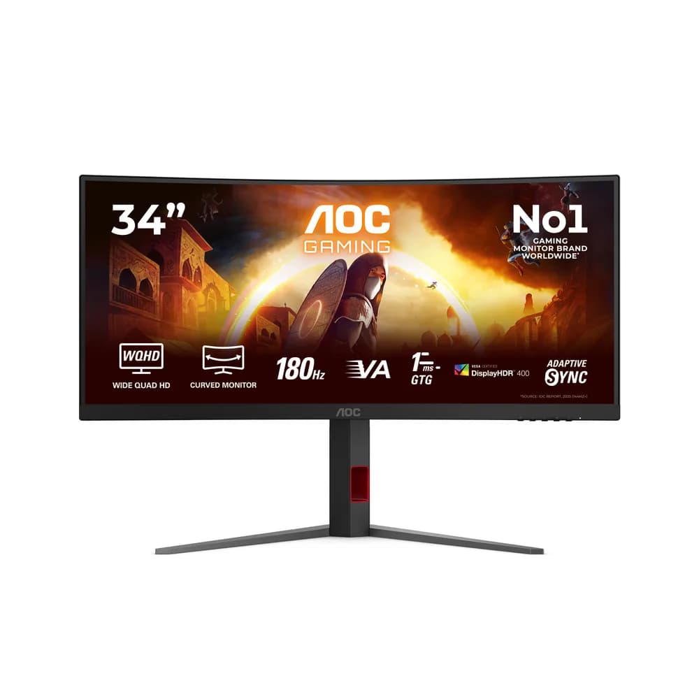 Gaming CU34G4CA Curbat 34 inch UWQHD VA 0.5 ms 180 Hz USB-C HDR"CU34G4CA"