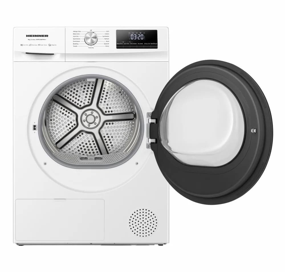 Uscator de rufe HEINNER HHPD-H90FRA++, 9 kg, Clasa: D, Alb — miniatură