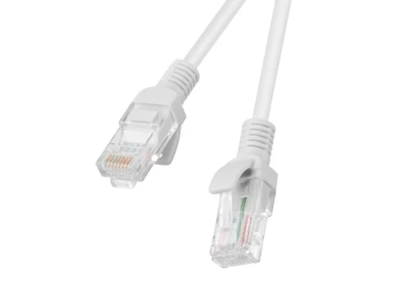 Patch cord Cat.5e UTP 15 m gri, Fluke Passed